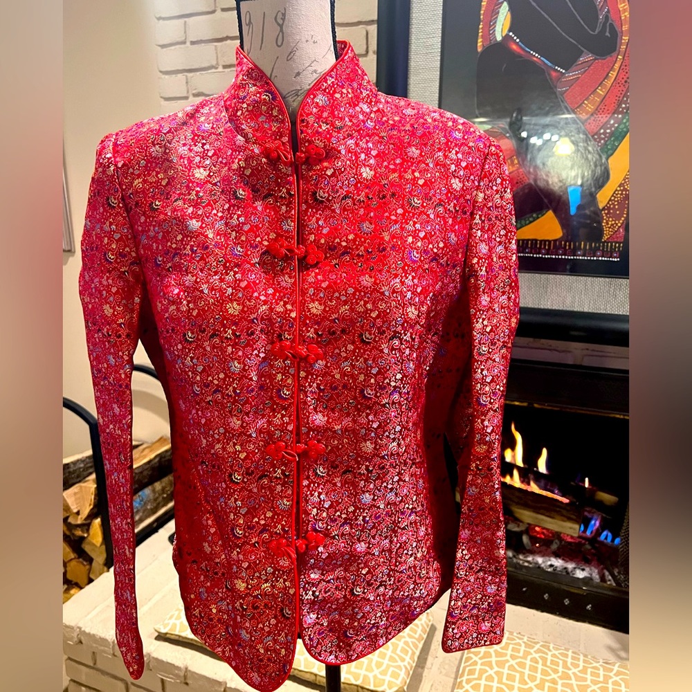 Authentic women’s Chinese jacket from Beijing. New without tags. Never worn.